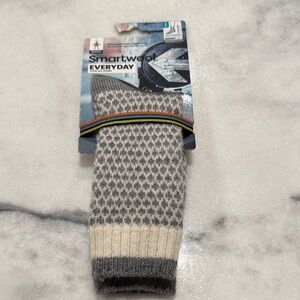 Smartwool Everyday Patterned Gray and Cream Socks